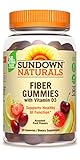 Sundown Naturals Fiber With D3 Gummies 50 Count per Bottle (2 Pack)