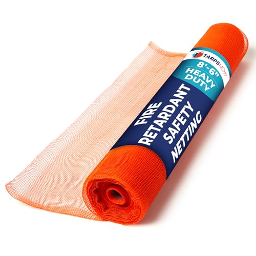 Tarps Now Orange Safety Netting Roll (8'-6 x 150')