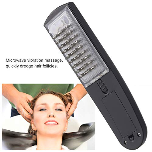 KKmoon Pente de massageador de couro cabeludo Pente de regeneração de cabelo Anti queda de cabelo Es