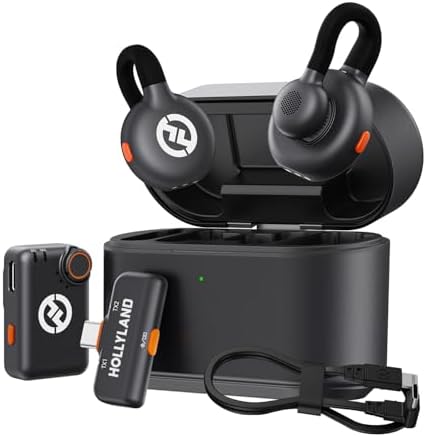 Hollyland Lark M2S Combo (Camera RX+USB-C RX+ Lightning Cable) Mi...