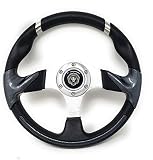 Boat Steering Wheel W/Adapter 3 Spoke Boats With A 3/4" Tapered Key Marine"
