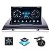 WiFi/WLAN günstig Kaufen-4+64GB Android Autoradio für BMW X3 E83 2004-2012, 9 Zoll Bildschirm Doppel Din Radio mit Navi Carplay Wireless Android Auto HiFi FM DSP WiFi Bluetooth und USB+Rückfahrkamera