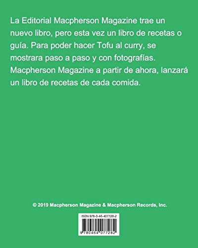 Macpherson Tofu Curry