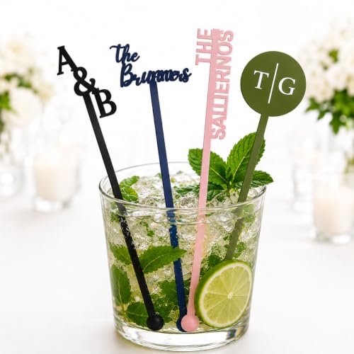 Custom Personalized Drink Stirrers | 6-Inch...