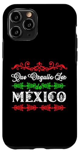 Mexico Flag Mexican Hispanic Siesta Pride Vintage スマホケース iPhone 11 Pro 用