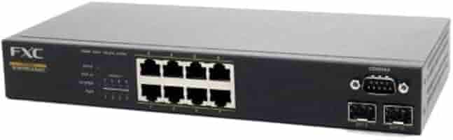 Amazon | FXC 10ポート 10/100/1000Mbps L2管理機能付スイッチ