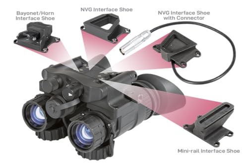 Binoculares Visión Nocturna AGM NVG-40 Gen 3 Manual 1x27mm miniatura 7