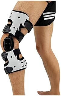 HLR Rodilleras médicas OA Descargador Rodillera for el Dolor de la Artritis, osteoartritis, Dolor de Las articulaciones de la Rodilla y la degeneración, Talla Universal, Derecho Medial, a la Derecha