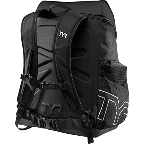 TYR Alliance Backpack - Black/Black, Medium/30 Litre, Black / Black - Image 2