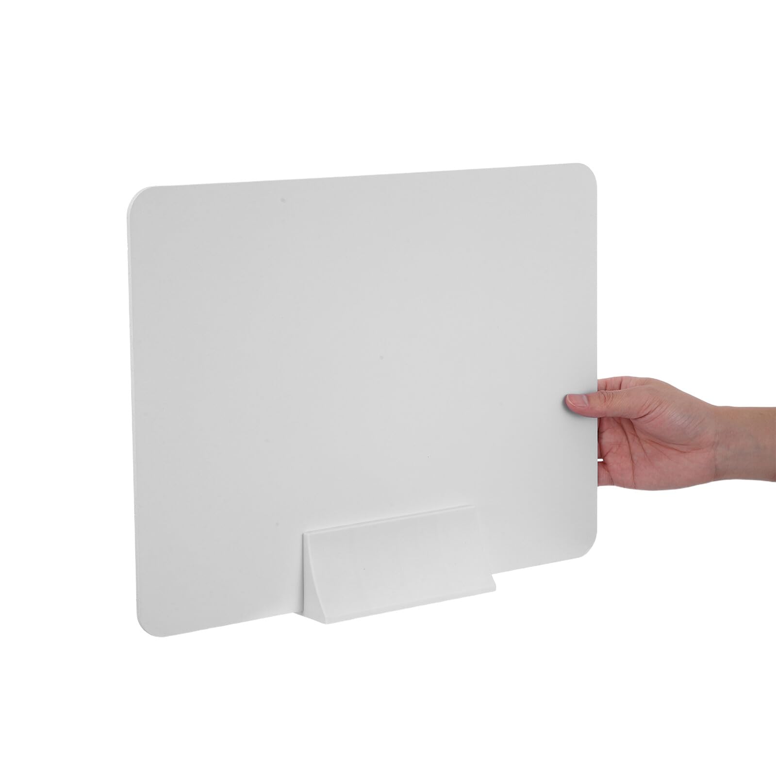 4 set di divisori in PVC indipendenti per la privacy, pannello acustico per ufficio, aula e forniture per studenti, partizioni insonorizzate per una maggiore messa a fuoco