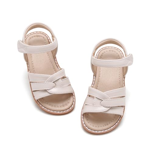 Image of ESTINE Toddler /Little Kid Girls Bow Open Toe Flat Evening Dress Sandals