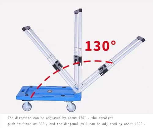 Carrito plegable portátil para almacén 770 lbs miniatura 4