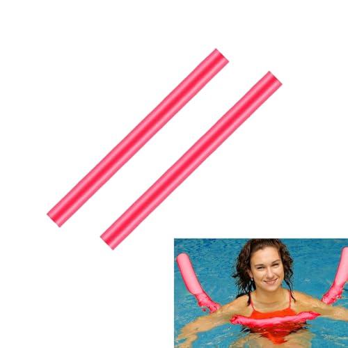 2 Nouilles de Natation en Mousse de Mousse, Nouilles en Mousse vive pour la Natation, Nouilles de Piscine flottantes, Nouilles de nage en Mousse de Mousse...