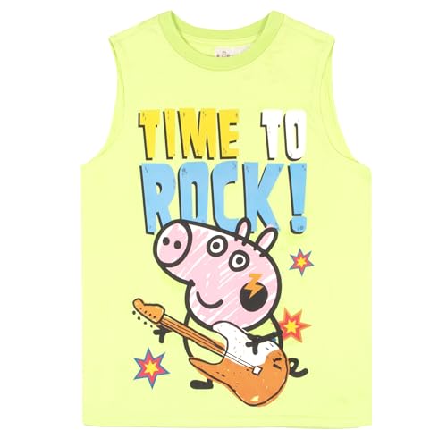 Short et t-shirt Peppa Pig garçon 3 pièces bleu ensemble enfant taille 7