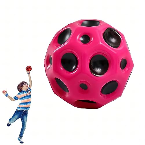 Space Ball - Super High Bouncing Bounciest Lightweight Foam Ball,Improve Hand-Eye Coordination,Easy to Grip and Catch, Which Used by Athletes as a Sport Training Ball,Great Sensory Ball for Kids