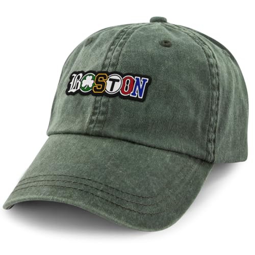 Chowdaheadz Boston Townie Pride PVC Washed Dad Hat miniatura 1