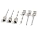 TOOGOO(R) Stainless Steel Luer Lock Dispensing Needle Tip, 18 Gauge, 0.57mm ID x 1.18mm OD, 1" Length (Pack of 6)