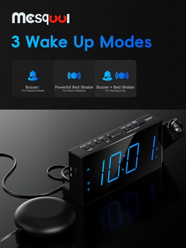 Mesqool 1CR1001I005 Projection Alarm Clock thumb #4
