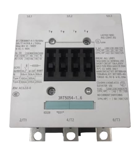 Contacteur CA 3RT5054-1AP36 relais de commutation tripolaire pour moteurs