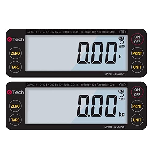 Báscula portátil VisionTechShop GTech GL-6060L 60lb miniatura 3