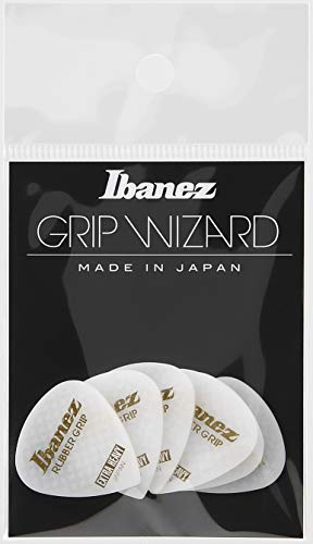 Ibanez PPA16XRG-WH Médiators, Blanc, 1.2 mm - Les Beatles, Paul McCartney, John Lennon, RIngo Starr, George Harrison Ibanez PPA16XRG-WH Médiators, Blanc, 1.2 mm