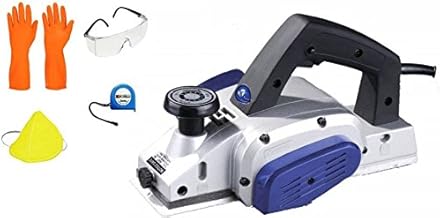 ISC Professional Electric Power Planer for Wood Craftsmen & Various DIY Works in Home, Workshop Etc. with Combo Corded Planer (0-82 mm)