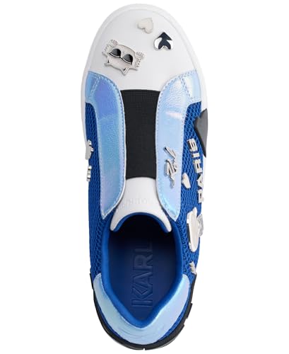 Image of Karl Lagerfeld Women's Mavise Slip on Sneaker with Pins | Casual Shoes