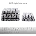 WiMas 36PCS 4mm Las Letras del Abecedario Número Sellos, Stamp Punch Set,...