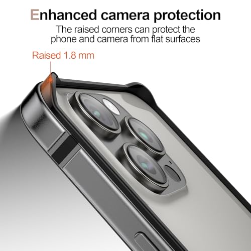 Coque en métal pour iPhone 16 Pro Max : le style urbain et sans risque