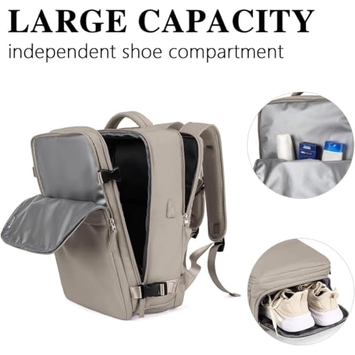 Birdesc Backpack, Birdesc Backpack 25L, Utility Speed Training Backpacks with Shoe Compartment Large Capacity (Black)4