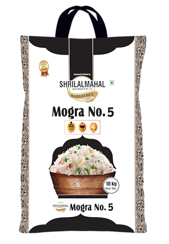 Image of SHRILALMAHAL Basmati Rice Mogra No-5 Broken, 10 Kg
