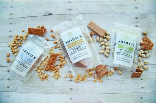 Sharay's Brittle Bundle (Pack Of 3 Cashew) - Ghana Style Brittle. More Nuts With Less Brittle, Mouthwatering Home Baked Candy, All Natural #TOP1