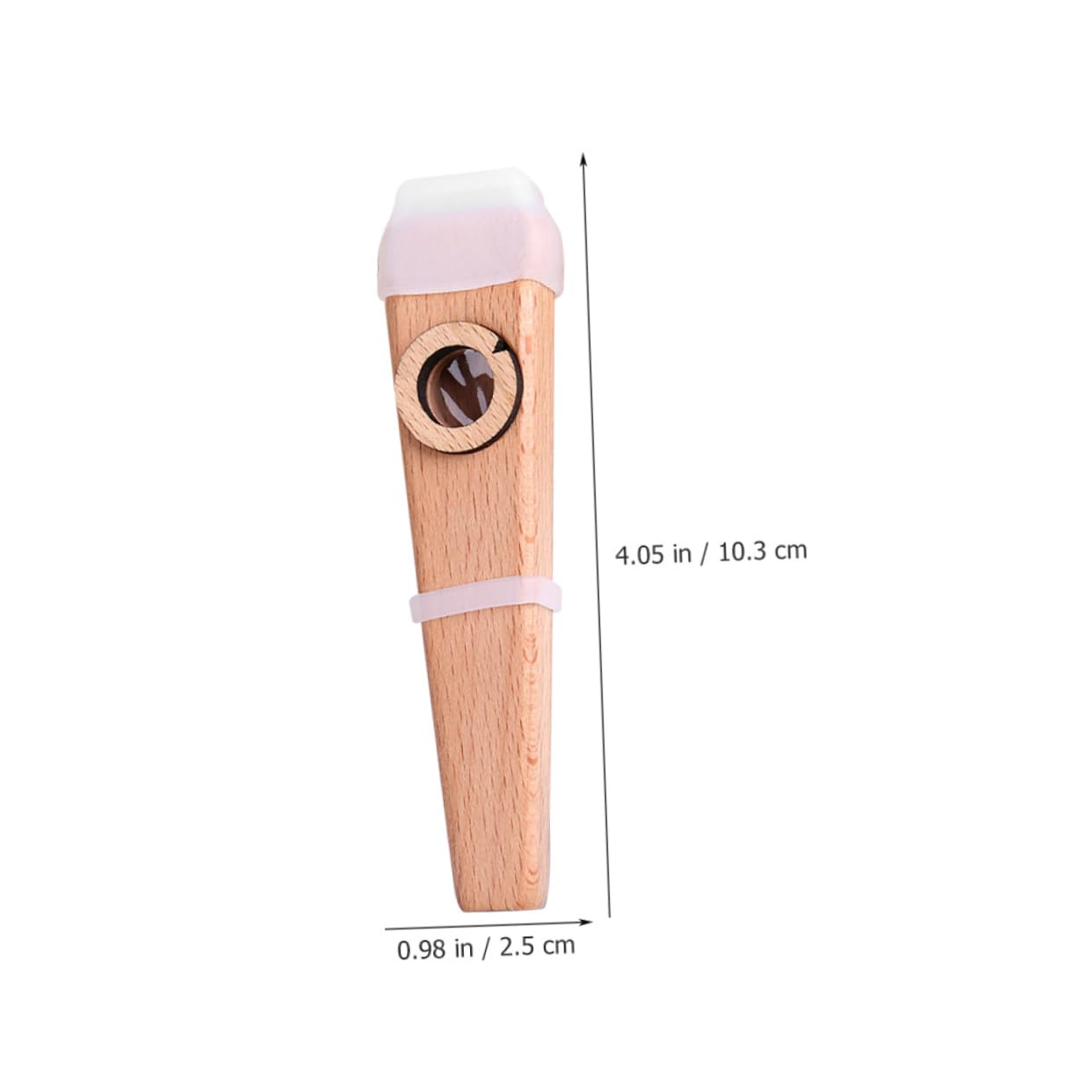 Hemobllo Kazoo en Bois Facile à Jouer Ranger pour Ukulélé et Guitare, Accessoire Musical pour Débutants et Adultes, Set Complet pour Accompagnement