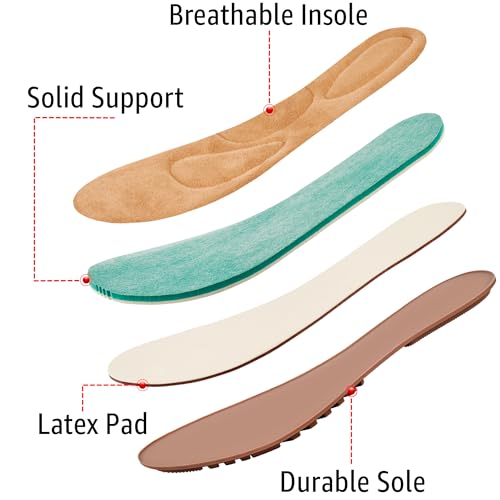 Ecetana Flats for Women Ballet Shoes: Dressy Round Toe Comfortable Faux Suede Slip on 2025 Casual Walking Foldable Loafers 5