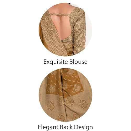 Image of Vimla Women's Kanjivaram Silk Uniform Saree and Unstitched Blouse Piece | Office School Uniform Saree For Women | Sari for Women