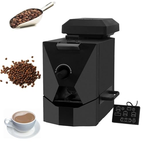 Coffee Bean Roaster, Electric 1000W Machine with Smoke Filter, 3 Baking Curves, Compact Design 49.2x26.4x40cm for Home or Commercial Use