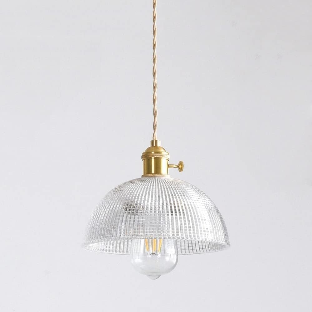 Lustre suspendu moderne en verre E27 pour îlot de cuisine