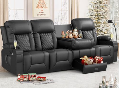FURNIMAT 4-Seater Recliner Sofa