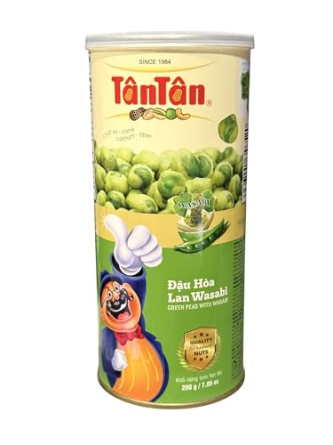 Image of Combo - Green Peas with Wasabi - Dau Hoa Lan Vi Mu Tat - 7 Oz per Can with 2 Cans per Order