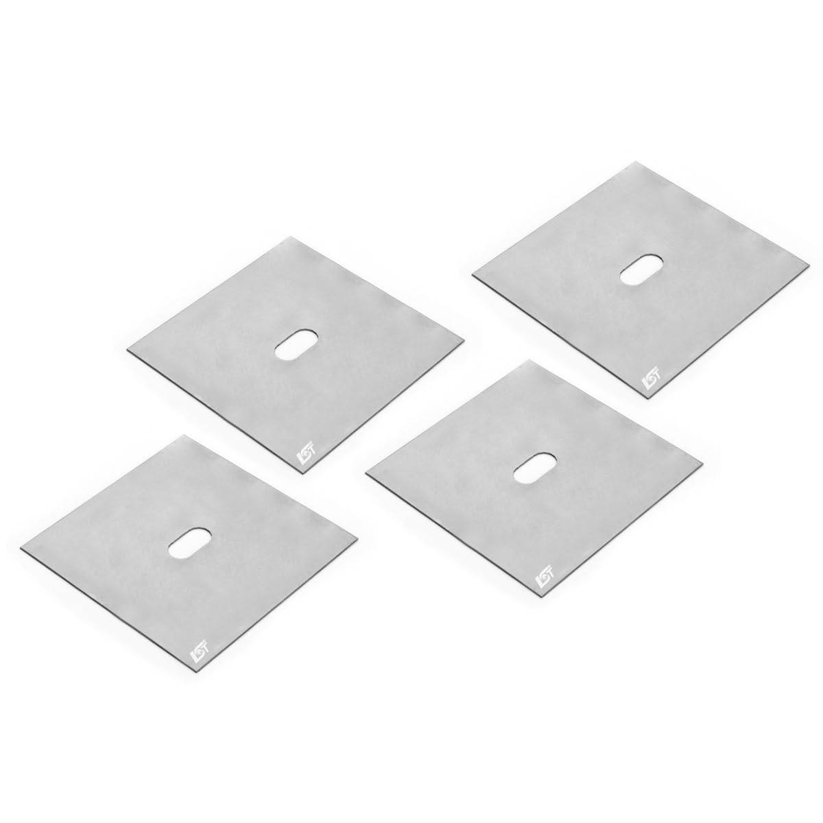 LST Wagenheberaufnahme Schweißblech (4er Set) Seitenschweller Reparaturblech vorne hinten links rechts Rostreparatur Metallblech kompatibel mit BMW 3er E36 E46 5er E39 7er E38 X5 E53 Z3 E36