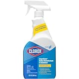 CloroxPro Anywhere Daily Disinfectant and Sanitizer, No-Rinse Food Contact Sanitizer, Kills Cold and Flu Viruses, 32 Fluid Ounces