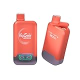 Vape, Cigarette Électronique,Cherry Cola-Juicy Peach Ice, 50k puffs, 50000 puffs, Kit Complet Vapoteuse Electronique Rechargeable Batterie 650mAh, Cigarettes Électroniques