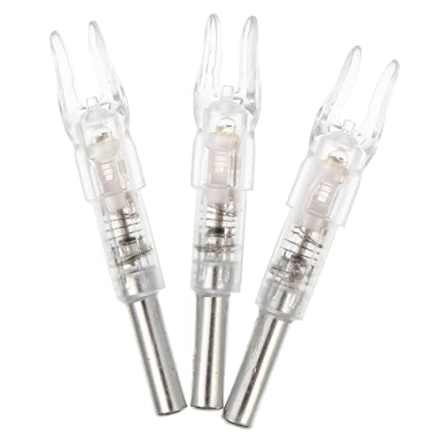 VICASKY Hunting Accessories Led Lighted Arrow Nocks Accessorie Set Durable Tails Easy Install