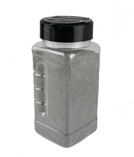 WWS War World Scenics WWScenics | Extra Fine Dark Grey Ballast | 500ml Canister | Model Railway Scenery Material