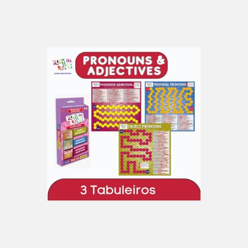 Jogo Educativo Pronouns E Adjectives Aprendendo Inglês
