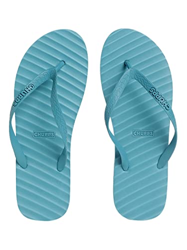 Image of CHUPPS Patang Yellow Drift Orthopedic Slippers | Soft Footpharma Footbed | Breathable Ventilation Holes | Lightweight Flip Flops | Anti-Skid Chappals for Everyday For Unisex