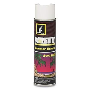 Amrep/Misty AMR A239-20-SR Misty Dry Deodorizer- 10 oz Aerosol Spring Rain – Case of 12