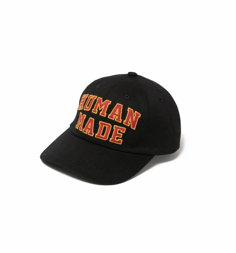 Amazon.co.jp: HUMAN MADE 6 PANEL TWILL CAP キャップ ブラック
