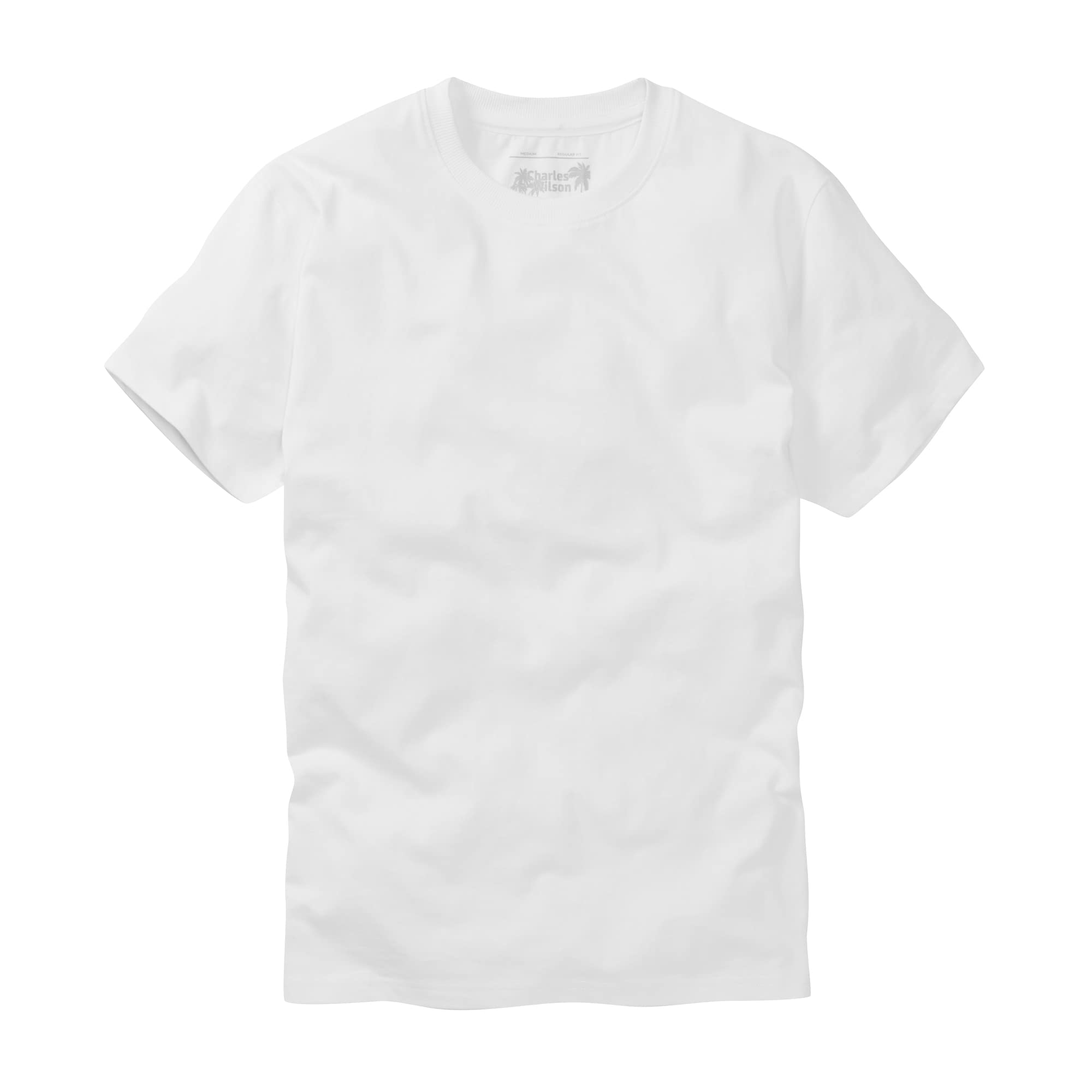 Charles Wilson 5er Packung Einfarbige T-Shirts mit Rundhalsausschnitt