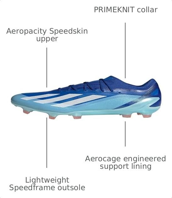 Image of Adidas Unisex-Adult X Crazyfast.2 Firm GroundSneaker